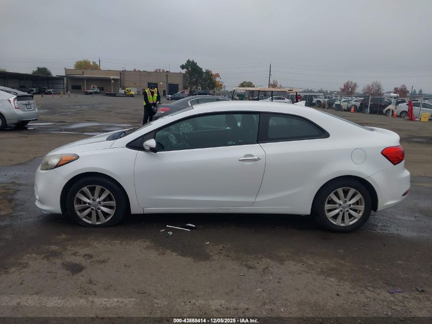 2014 Kia Forte Koup Ex VIN: KNAFX6A81E5239254 Lot: 43868414