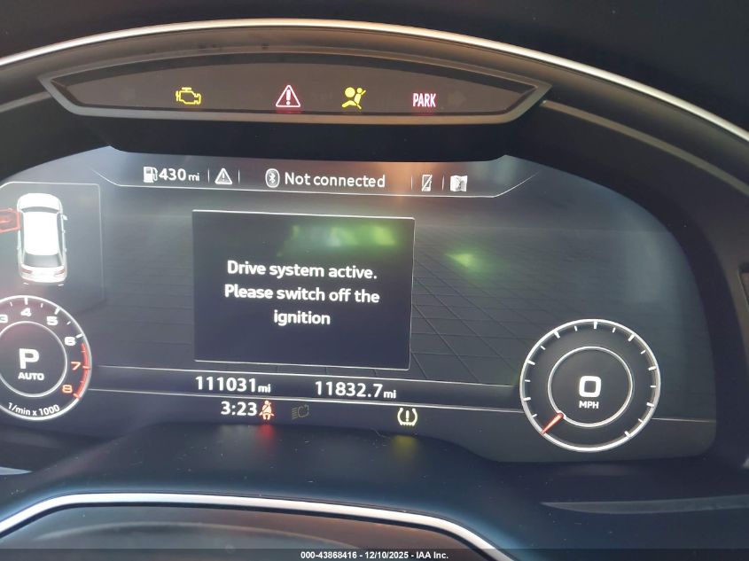 2019 Audi Q7 55 Premium VIN: WA1VAAF71KD008806 Lot: 43868416