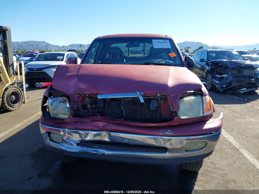 2001 Toyota Tundra Ltd V8 VIN: 5TBBT48141S173757 Lot: 43868418