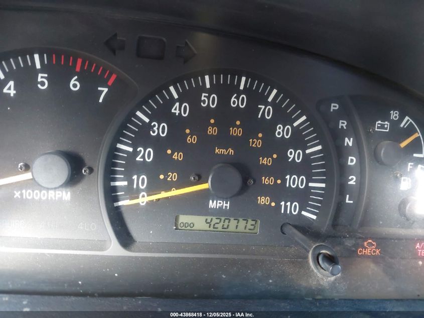 2001 Toyota Tundra Ltd V8 VIN: 5TBBT48141S173757 Lot: 43868418