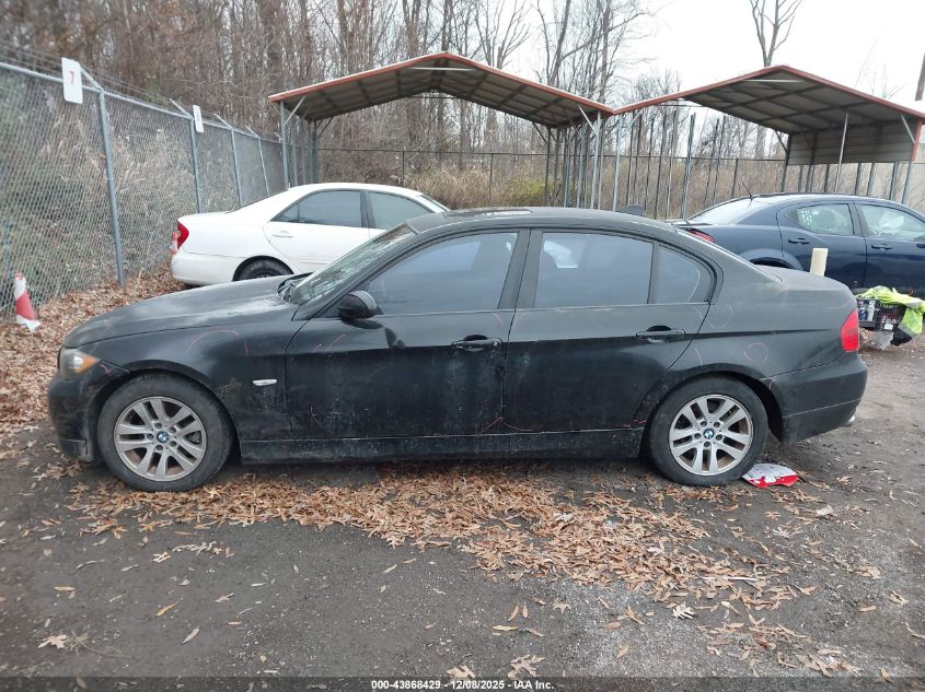 2006 BMW 325I VIN: WBAVB17526NK36164 Lot: 43868429