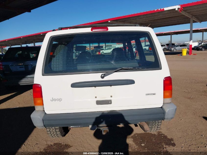 2000 Jeep Cherokee Se VIN: 1J4FF28S8YL225622 Lot: 43868432