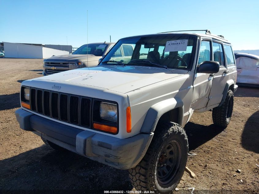 2000 Jeep Cherokee Se VIN: 1J4FF28S8YL225622 Lot: 43868432