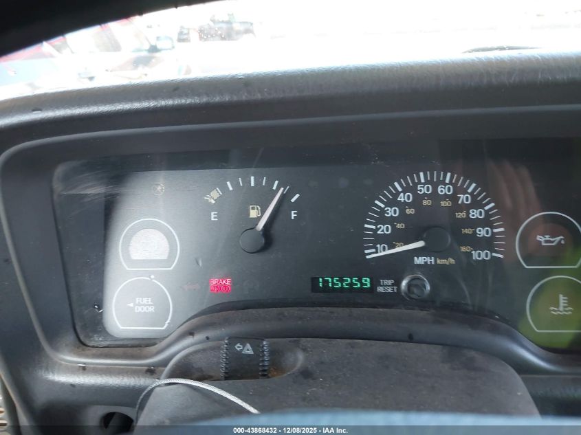 2000 Jeep Cherokee Se VIN: 1J4FF28S8YL225622 Lot: 43868432