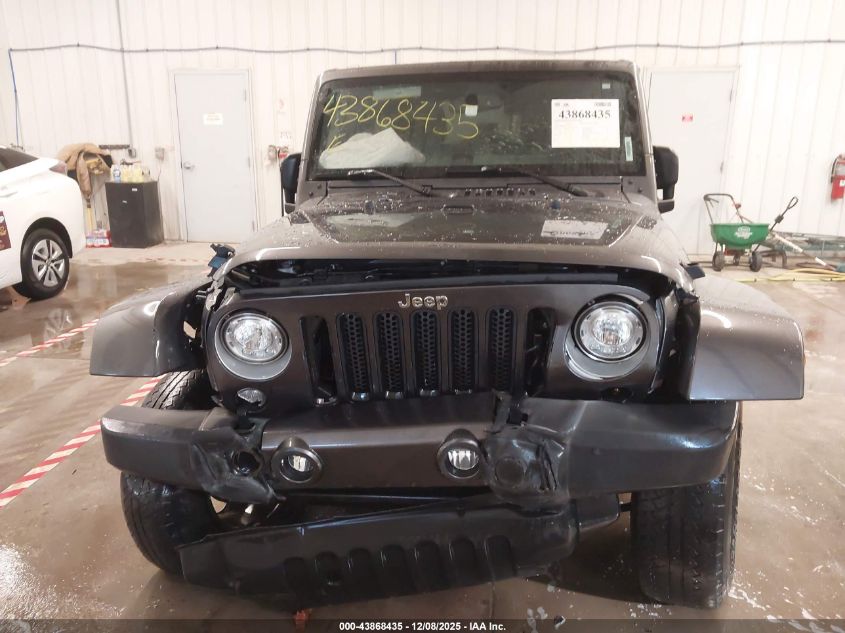 2017 Jeep Wrangler Unlimited Sahara 4X4 VIN: 1C4BJWEG5HL725683 Lot: 43868435