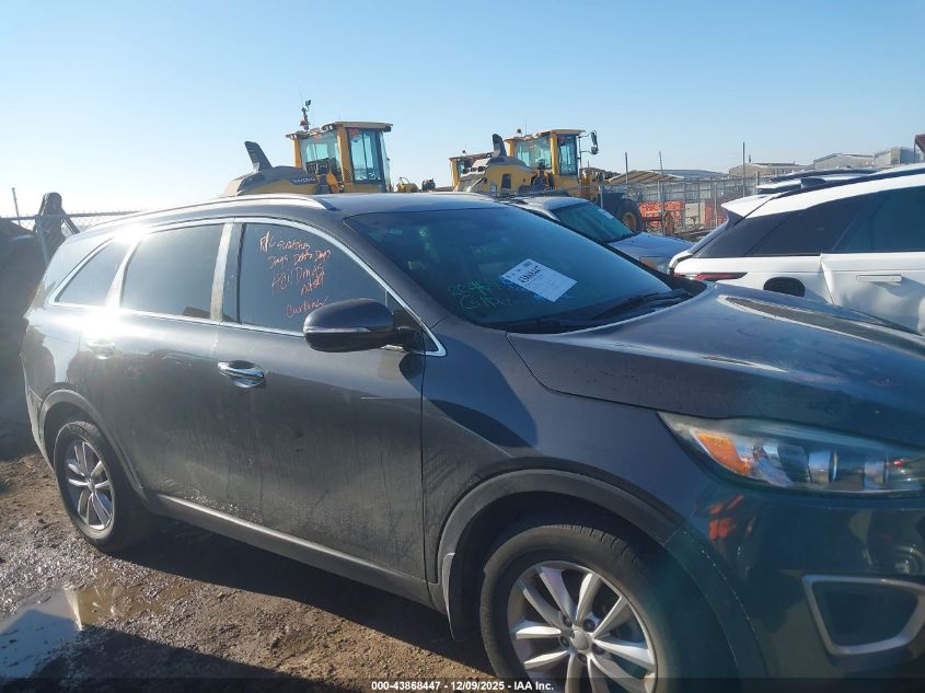 2018 Kia Sorento 2.4L Lx VIN: 5XYPG4A3XJG377134 Lot: 43868447