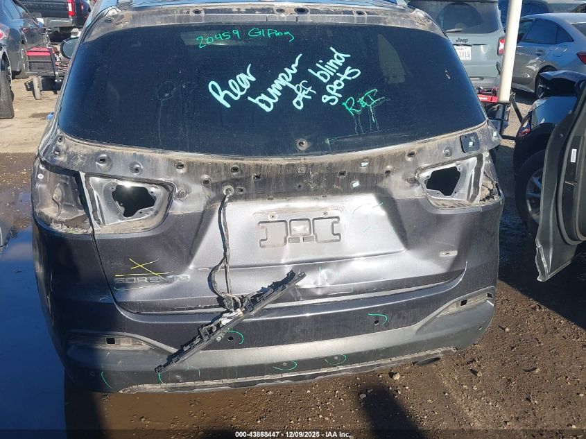 2018 Kia Sorento 2.4L Lx VIN: 5XYPG4A3XJG377134 Lot: 43868447