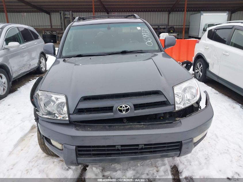 2005 Toyota 4Runner Limited V6 VIN: JTEBU17R350069937 Lot: 43868455