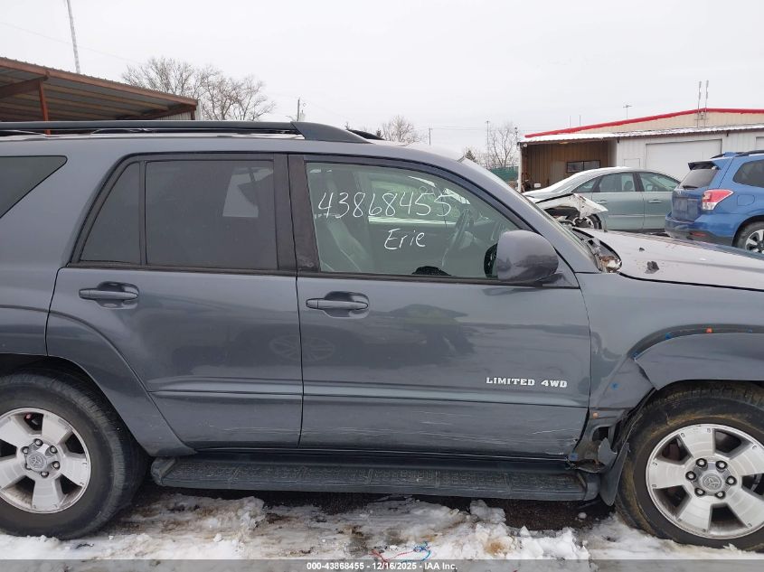 2005 Toyota 4Runner Limited V6 VIN: JTEBU17R350069937 Lot: 43868455