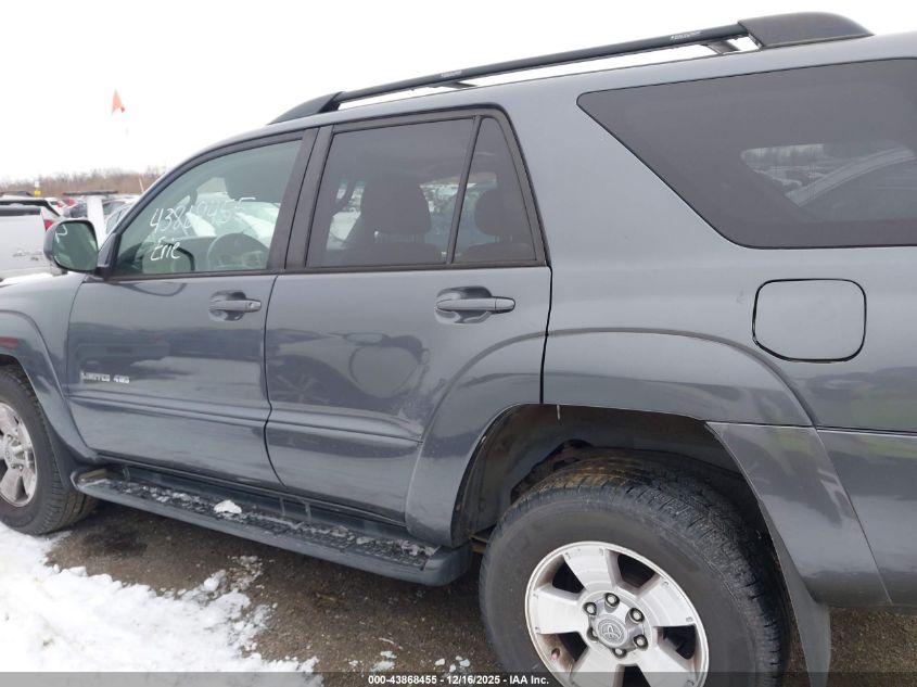 2005 Toyota 4Runner Limited V6 VIN: JTEBU17R350069937 Lot: 43868455