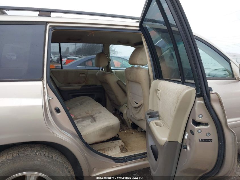 2006 Toyota Highlander V6 VIN: JTEEP21A560142787 Lot: 43868470