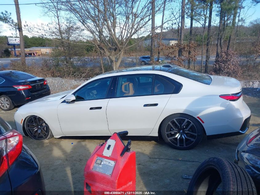 2026 BMW 740I xDrive VIN: WBA33EH05TCW38234 Lot: 43868471