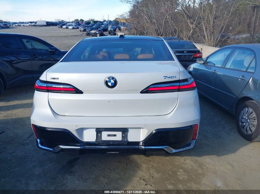 2026 BMW 740I xDrive VIN: WBA33EH05TCW38234 Lot: 43868471