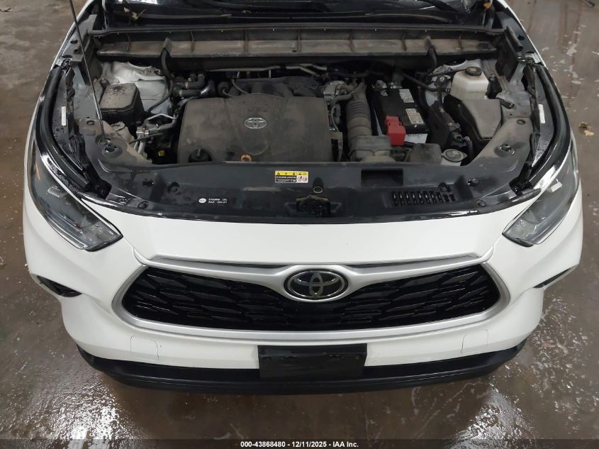 2021 Toyota Highlander Xle VIN: 5TDHZRBH4MS552698 Lot: 43868480
