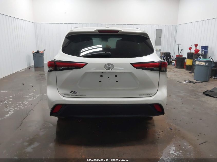 2021 Toyota Highlander Xle VIN: 5TDHZRBH4MS552698 Lot: 43868480