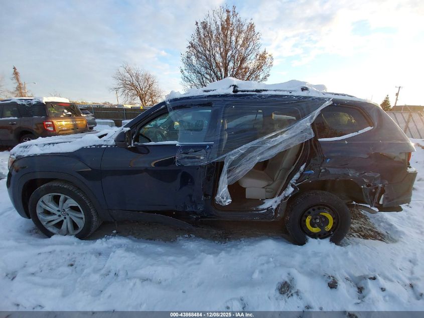 2022 Volkswagen Atlas 3.6L V6 Se W/Technology VIN: 1V2KR2CA1NC514071 Lot: 43868484