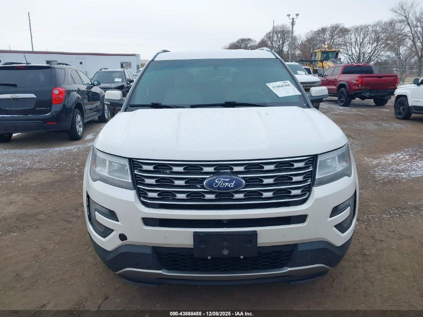 2016 Ford Explorer Limited VIN: 1FM5K8F84GGB34163 Lot: 43868488