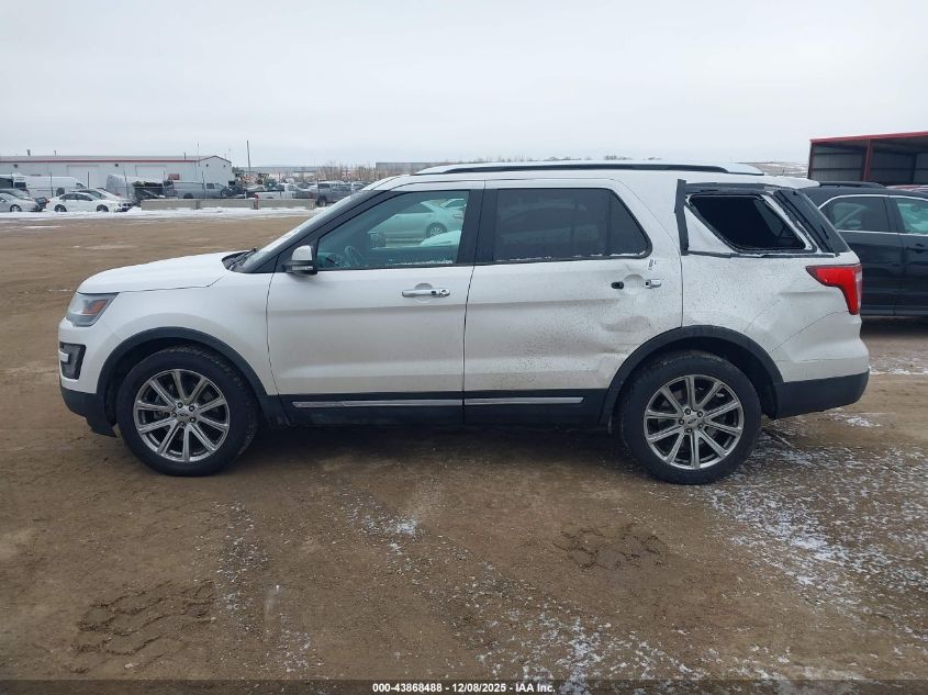 2016 Ford Explorer Limited VIN: 1FM5K8F84GGB34163 Lot: 43868488