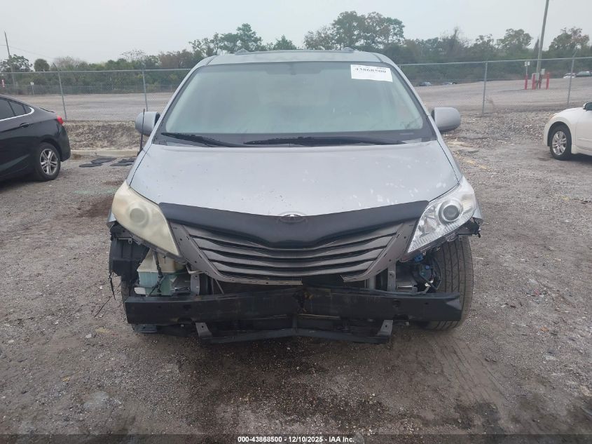 2011 Toyota Sienna Xle V6 VIN: 5TDYK3DC2BS151019 Lot: 43868500