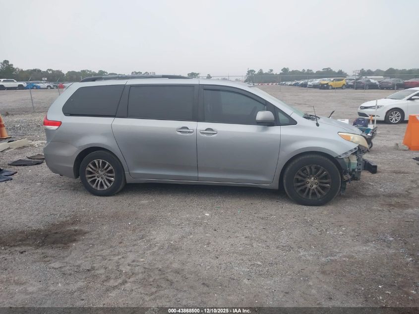 2011 Toyota Sienna Xle V6 VIN: 5TDYK3DC2BS151019 Lot: 43868500
