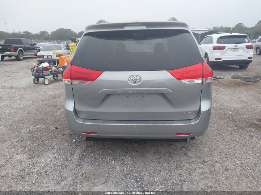 2011 Toyota Sienna Xle V6 VIN: 5TDYK3DC2BS151019 Lot: 43868500