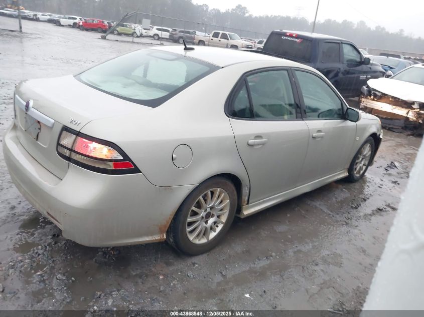 2008 Saab 9-3 2.0T VIN: YS3FB46Y881149232 Lot: 43868548