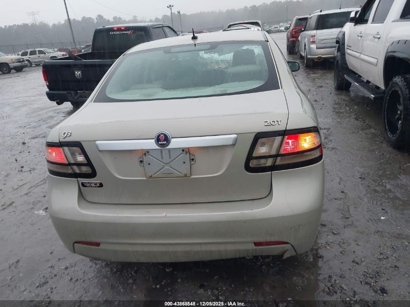 2008 Saab 9-3 2.0T VIN: YS3FB46Y881149232 Lot: 43868548