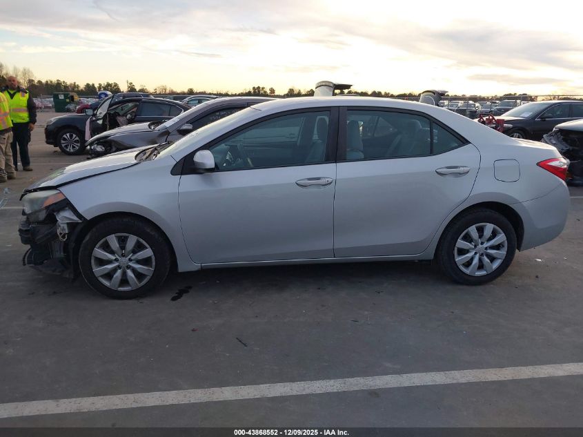 2014 Toyota Corolla Le VIN: 2T1BURHE1EC000202 Lot: 43868552