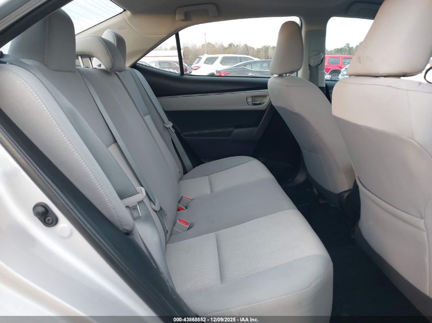 2014 Toyota Corolla Le VIN: 2T1BURHE1EC000202 Lot: 43868552