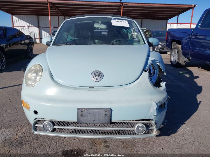 2004 Volkswagen New Beetle Gls 1.8T VIN: 3VWCD21Y64M303432 Lot: 43868557