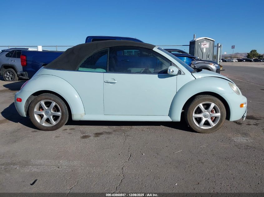 2004 Volkswagen New Beetle Gls 1.8T VIN: 3VWCD21Y64M303432 Lot: 43868557