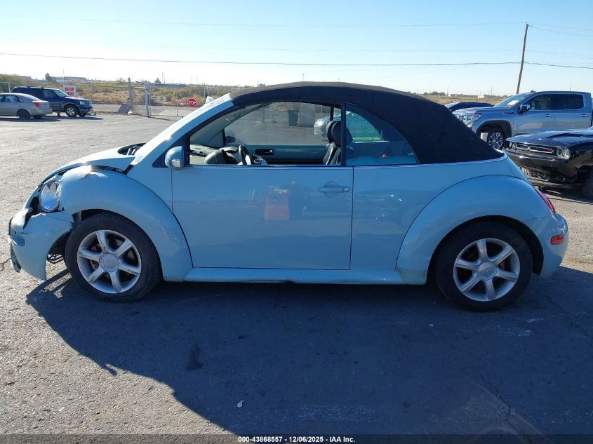 2004 Volkswagen New Beetle Gls 1.8T VIN: 3VWCD21Y64M303432 Lot: 43868557