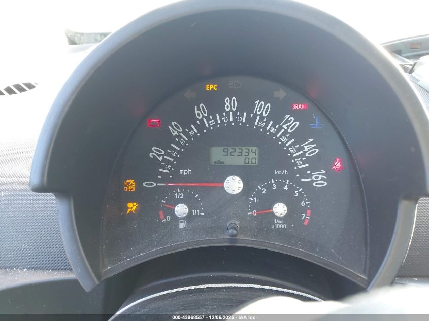 2004 Volkswagen New Beetle Gls 1.8T VIN: 3VWCD21Y64M303432 Lot: 43868557