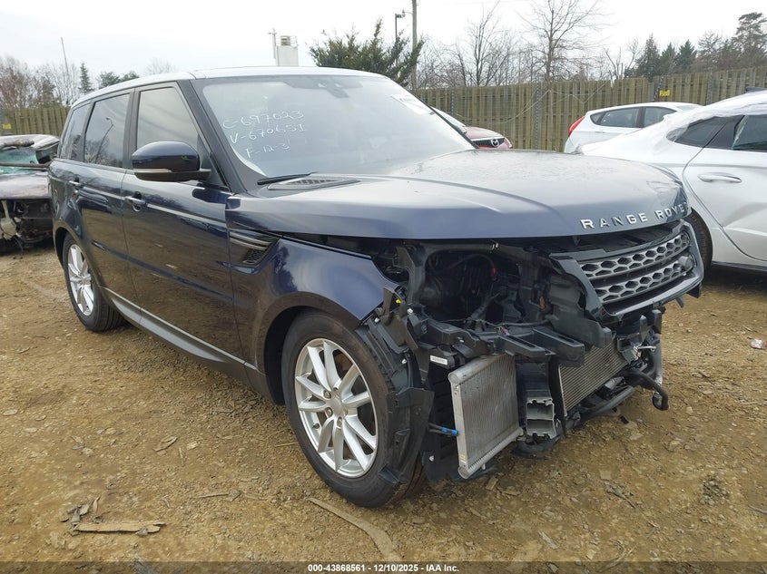 LAND ROVER RANGE ROVER SPORT 3.0L V6 SUPERCHARGED SE 2017