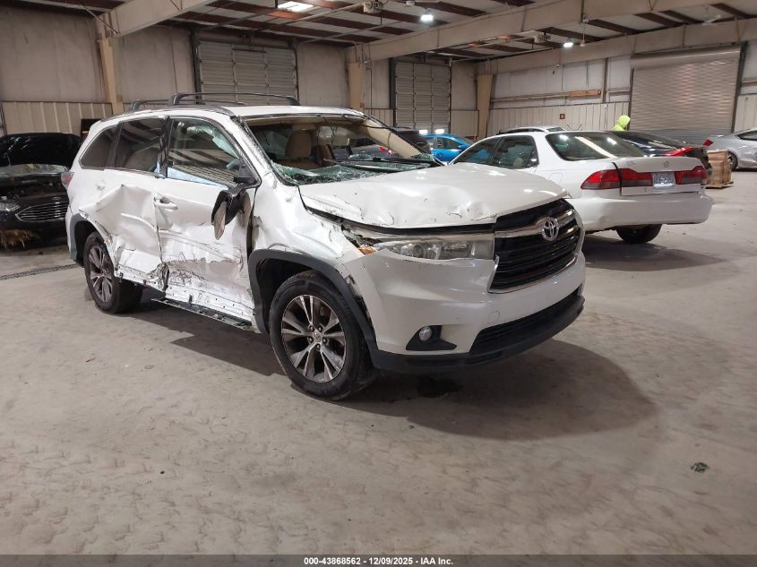 TOYOTA HIGHLANDER XLE V6
