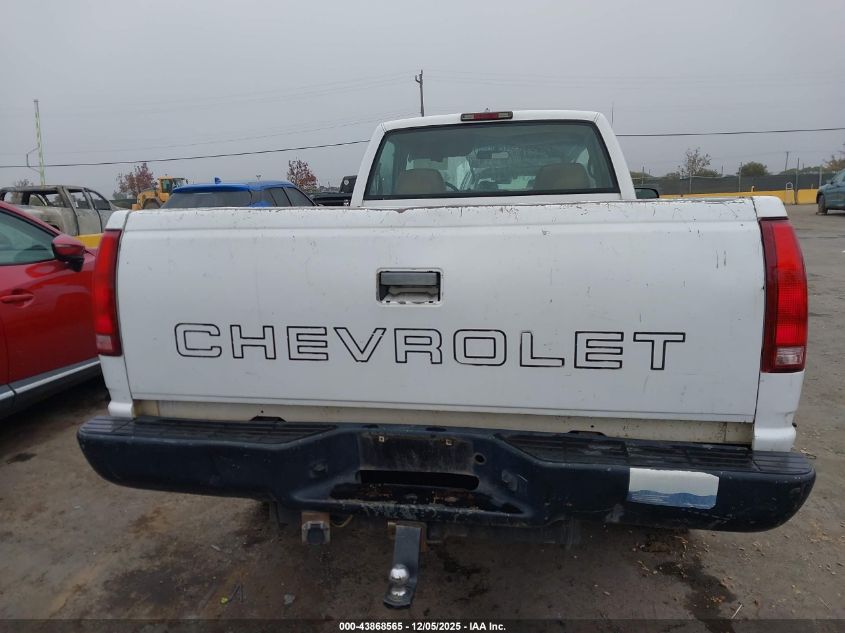 1997 Chevrolet C2500 Hd Fleetside VIN: 1GCGC24R7VE126585 Lot: 43868565