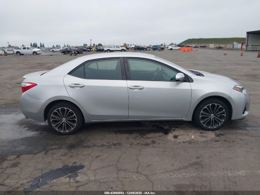 2014 Toyota Corolla S Plus VIN: 5YFBURHE5EP045823 Lot: 43868592