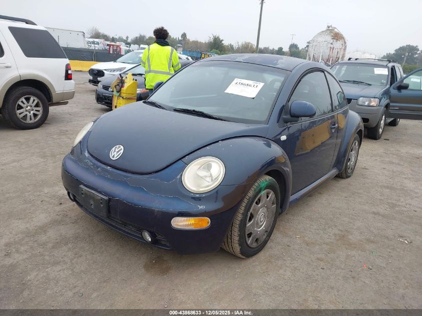 2000 Volkswagen New Beetle Gls VIN: 3VWCC21C6YM431702 Lot: 43868633