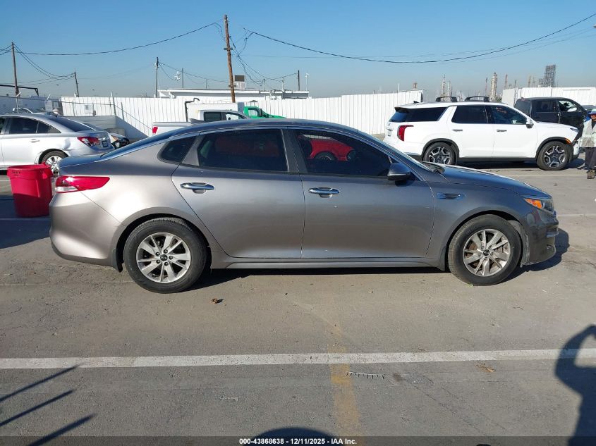 2018 Kia Optima Lx VIN: 5XXGT4L37JG239645 Lot: 43868638