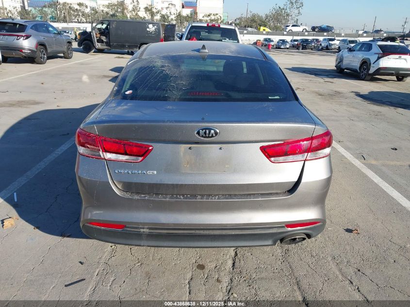 2018 Kia Optima Lx VIN: 5XXGT4L37JG239645 Lot: 43868638