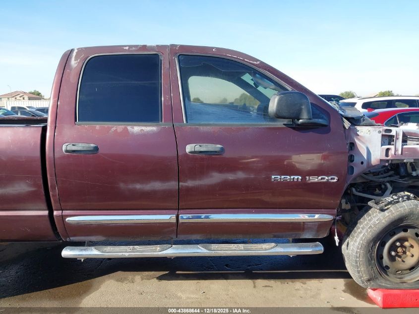 2005 Dodge Ram 1500 Slt/Laramie VIN: 1D7HU18D45J567551 Lot: 43868644