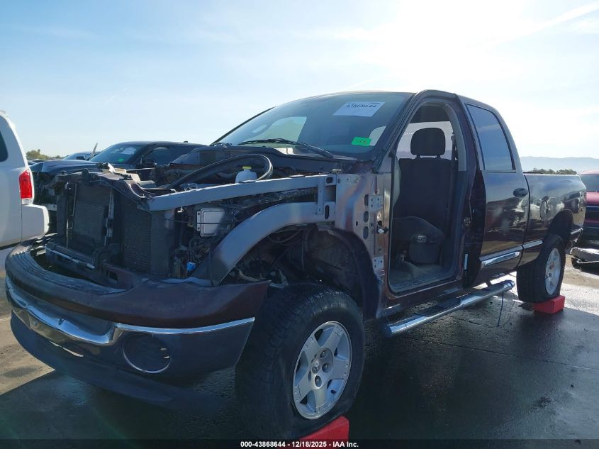 2005 Dodge Ram 1500 Slt/Laramie VIN: 1D7HU18D45J567551 Lot: 43868644