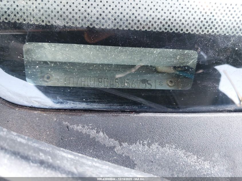 2005 Dodge Ram 1500 Slt/Laramie VIN: 1D7HU18D45J567551 Lot: 43868644