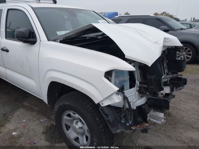 2022 Toyota Tacoma Sr VIN: 3TYRX5GN2NT053812 Lot: 43868649