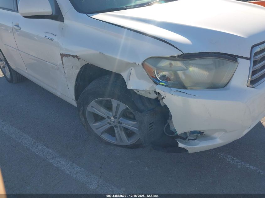 2008 Toyota Highlander Sport VIN: JTEDS43A582050833 Lot: 43868670