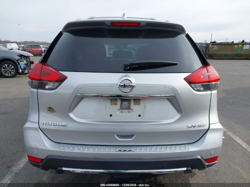 2020 Nissan Rogue Sv Intelligent Awd VIN: JN8AT2MVXLW119564 Lot: 43868688
