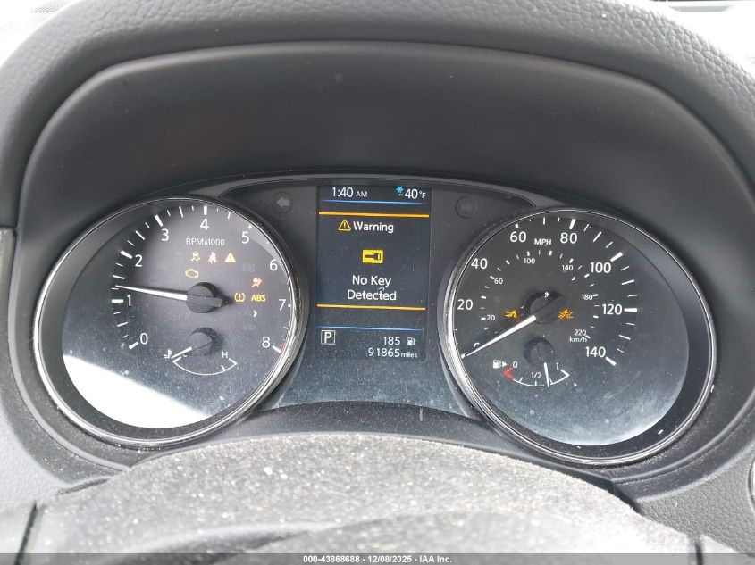 2020 Nissan Rogue Sv Intelligent Awd VIN: JN8AT2MVXLW119564 Lot: 43868688