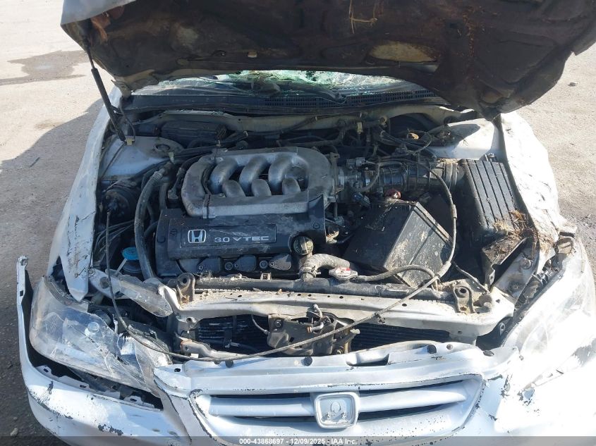 2002 Honda Accord 3.0 Ex VIN: 1HGCG22572A025392 Lot: 43868697