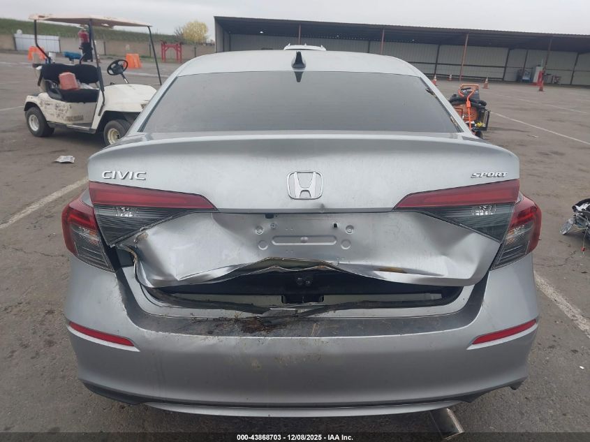 2025 Honda Civic Sport VIN: 2HGFE2F52SH595590 Lot: 43868703