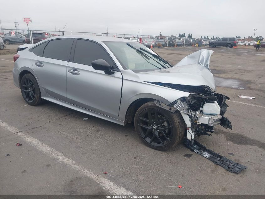 2025 Honda Civic Sport VIN: 2HGFE2F52SH595590 Lot: 43868703